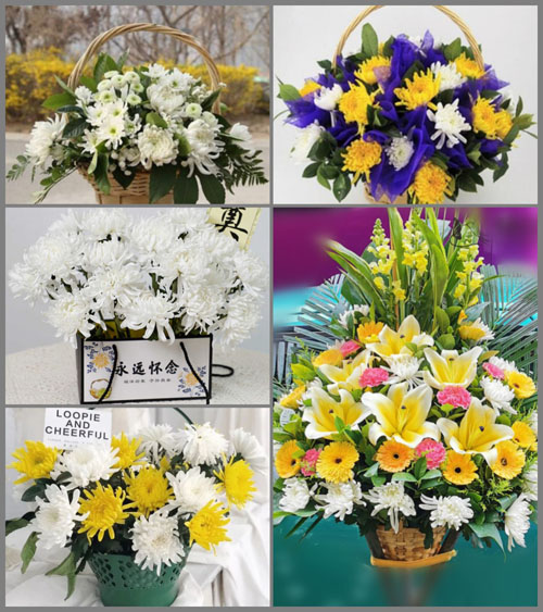 北京房山区周口店地区泗马沟村白事提篮配送